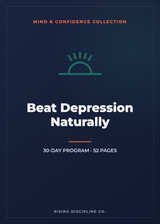 Beat Depression Naturally + Mood Tracker Bundle